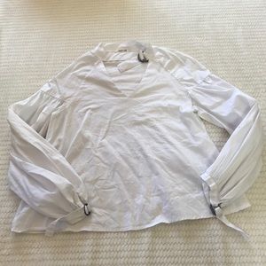 Balloon Sleeve Blouse